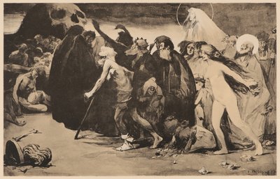 Dødens vej Dødens vej, ca. 1898. af Eugène Trigoulet
