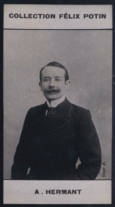 Abel Hermant (1862) (s/h-billede) af European Photographer