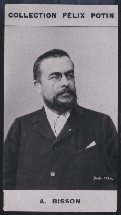 Alexandre Bisson (1848) (s/h-billede) af European Photographer