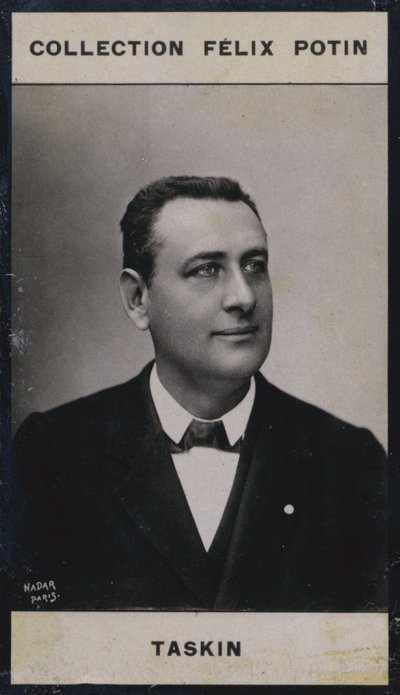 Alexandre Taskin (1853) (s/h-billede) af European Photographer