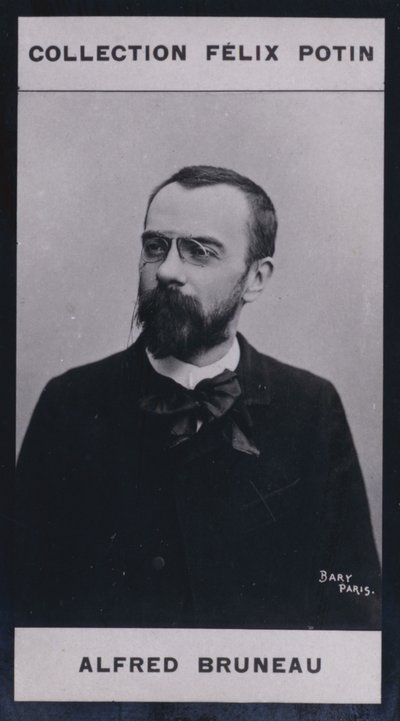 Alfred Bruneau (1857) (s/h-billede) af European Photographer