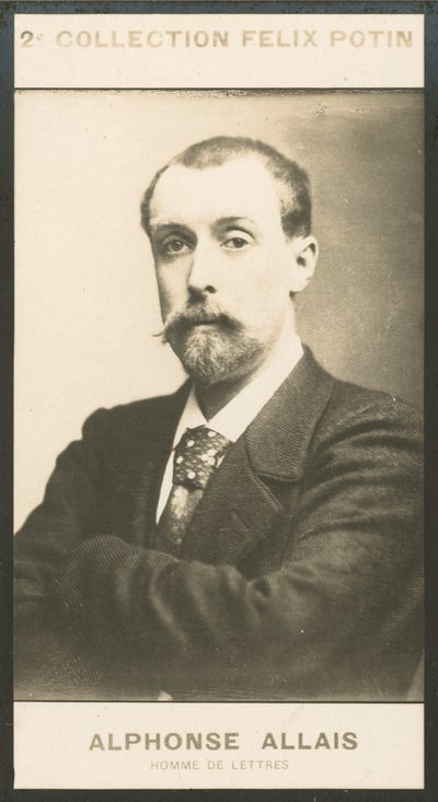 Alphonse Allais, Bogstavernes Mand af European Photographer