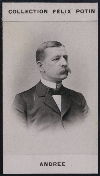 Auguste Andree (1854) (s/h-billede) af European Photographer