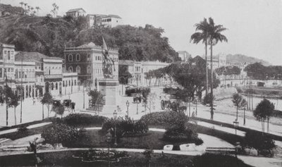 Brasilien: Praca Cabral, Rio (s/h-foto) af European Photographer