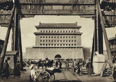 Kina, Peking, byport (s/h-foto) af European Photographer