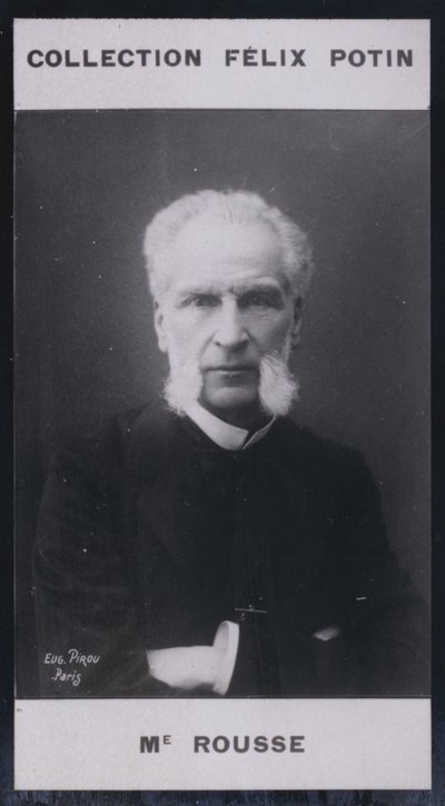 Edmond Rousse (1817) (s/h-billede) af European Photographer