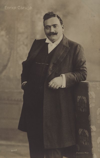 Enrico Caruso, italiensk operatenor af European Photographer