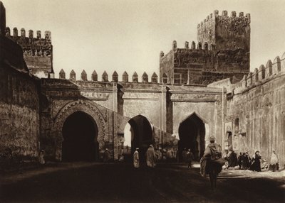 Fez, Andalusiernes moské (s/h-foto) af European Photographer