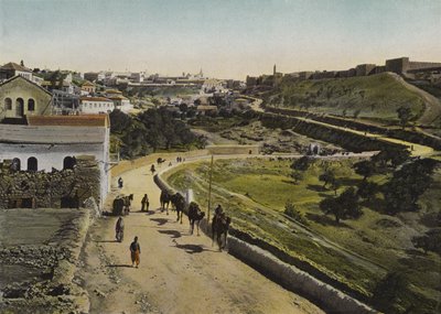 Første udsigt over Jerusalem af European Photographer