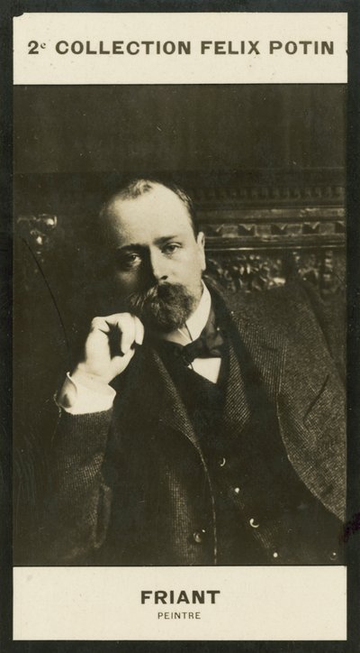 Friant, maler (s/h foto) af European Photographer