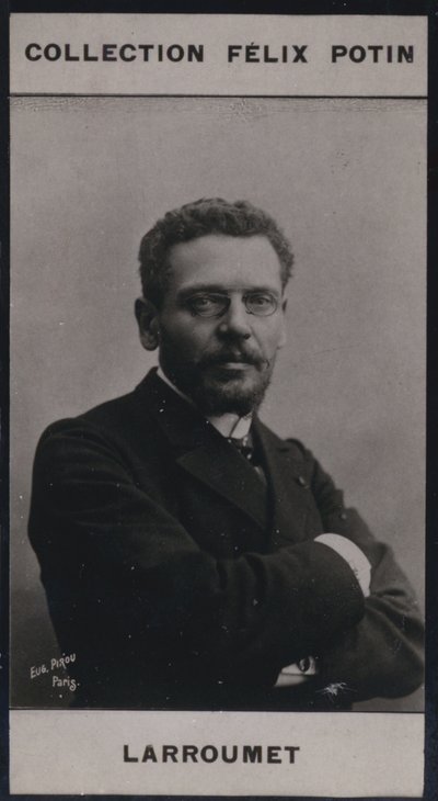 Gustave Larroumet (1852) (s/h-billede) af European Photographer