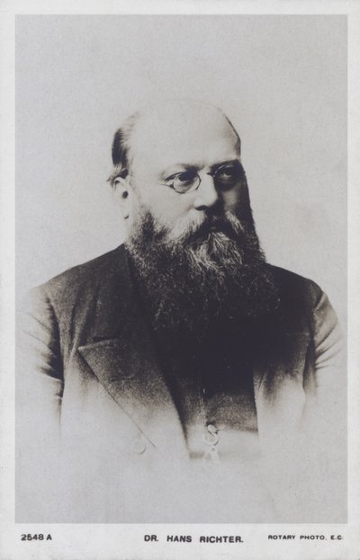 Hans Richter, østrigskungarsk dirigent (s/h foto) af European Photographer