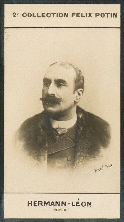 Hermann-Leon, Peintre (s/h-billede) af European Photographer