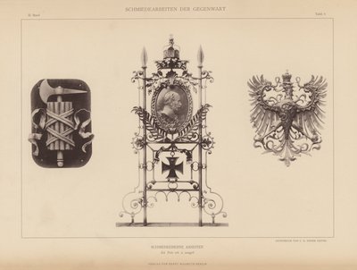 Jernarbejde: Smedejernsarbejde (s/h-foto) af European Photographer