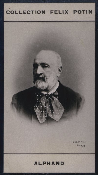 Jean-Charles-Adolphe Alphand (1817-1891) (s/h-billede) af European Photographer