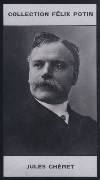 Jules Cheret (1836) (s/h-billede) af European Photographer