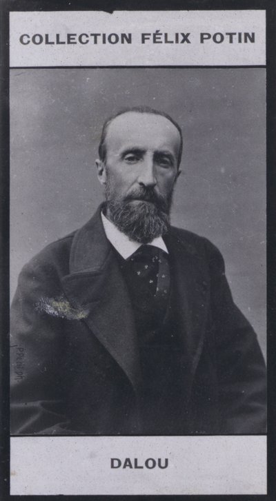 Jules Dalou (1838-1901) (s/h foto) af European Photographer
