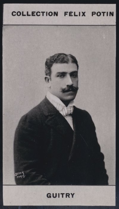 Lucien Guitry (1860) (s/h-billede) af European Photographer