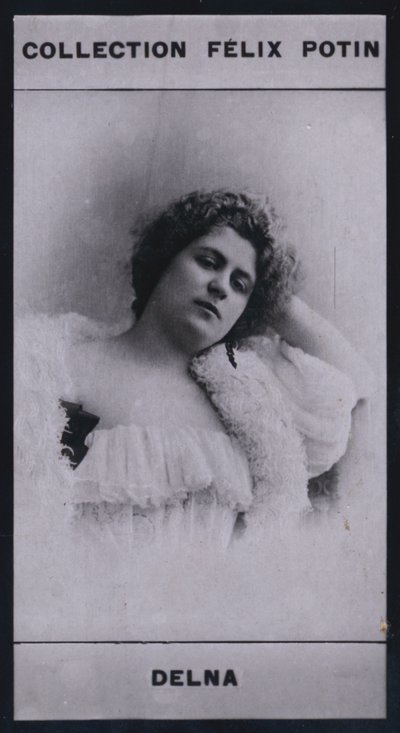 Marie Delna (1875) (s/h foto) af European Photographer