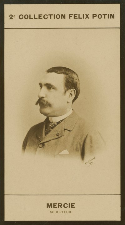 Marius-Jean-Antonin Mercie, billedhugger af European Photographer