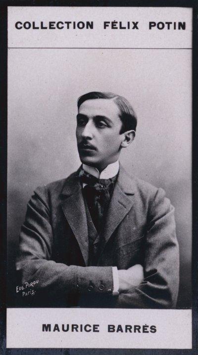 Maurice Barres (1862) (s/h-billede) af European Photographer