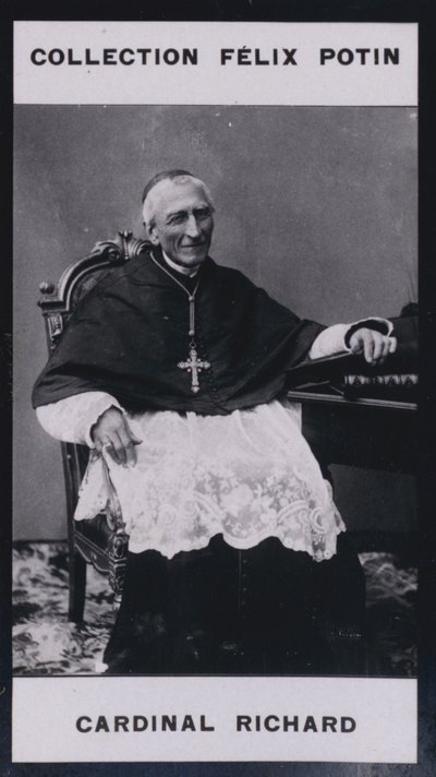 Mgr Benjamin Richard (1819) (s/h-foto) af European Photographer
