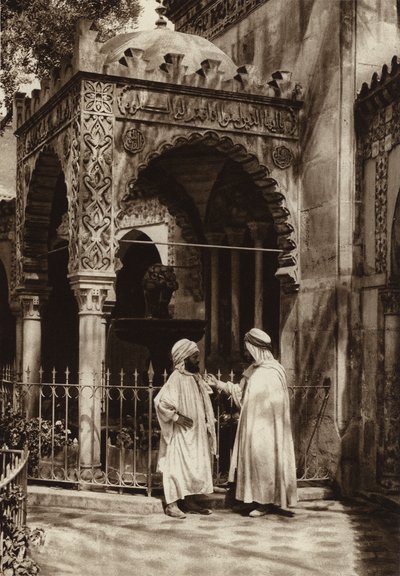 Oran, moske springvand (s/h foto) af European Photographer