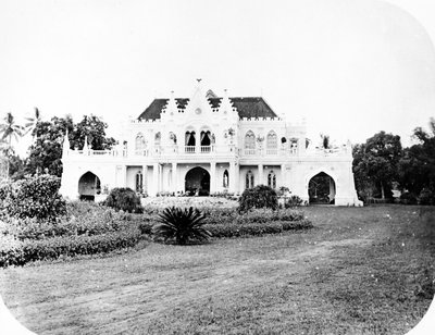 Raden Salehs hus, Cikini, Java, ca. 1872 af European Photographer