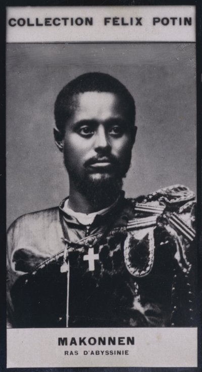 Race Makonnen (1844) (s/h-billede) af European Photographer