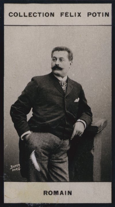 Romain (1858) (s/h-billede) af European Photographer