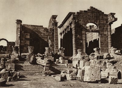 Sbeitia, Tempel (s/h-foto) af European Photographer