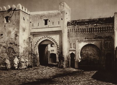Tetuan, Gamle byport (s/h foto) af European Photographer