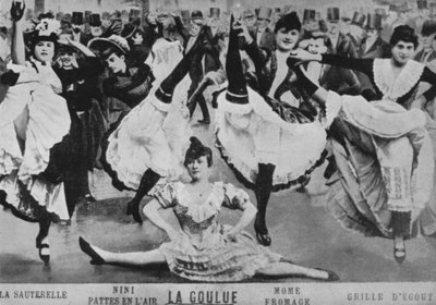 Quadrille, Moulin Rouge (s/h foto) af European Photographer