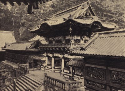 Toshogu, Nikko, Yomeimon (s/h p Hoto) af European Photographer