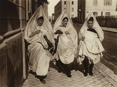 Tunis, jødiske kvinder (s/h-foto) af European Photographer