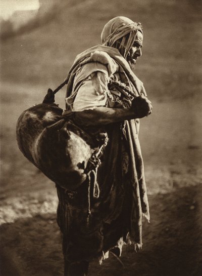 Tunis, vandbærer (s/h-foto) af European Photographer