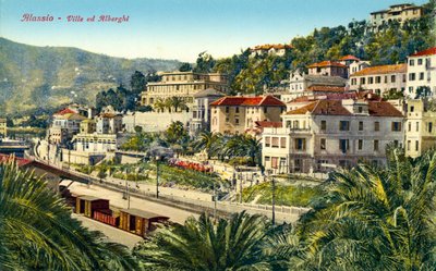 Udsigt over Alassio (foto) af European Photographer