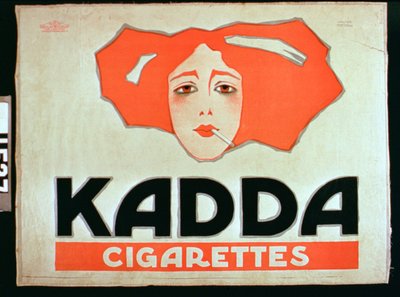 Annonce for Kadda Cigaretter af European School