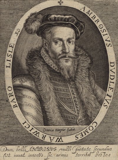 Ambrose Dudley, 3. jarl af Warwick (gravering) af European School