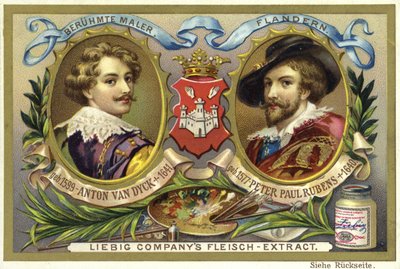 Antony van Dyck and Peter Paul Rubens, Flemish artists  af European School