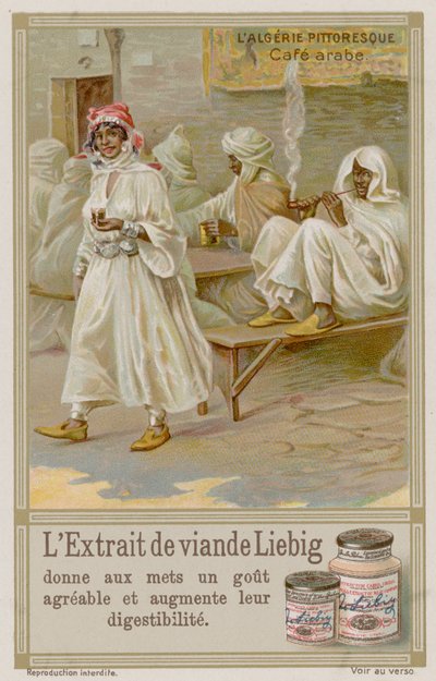 Arabisk cafe i Algeriet af European School
