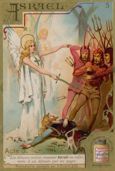 Asrael: Asrael bliver forsvaret af engle af European School