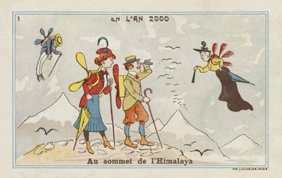 På toppen af Himalaya i år 2000 af European School