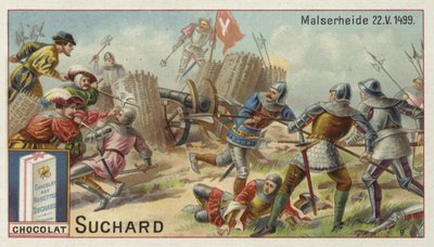 Slaget ved Calven (slaget ved Malserheide), Schweiz, 22. maj 1499 af European School