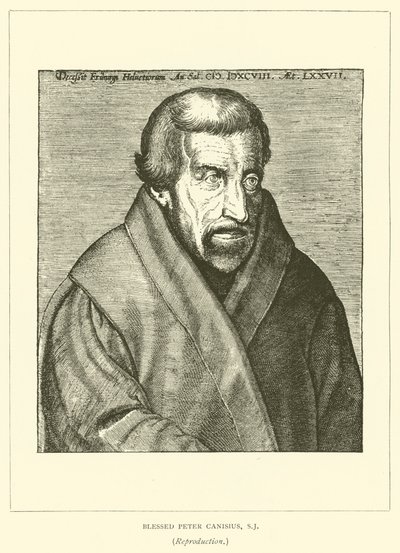 Salige Peter Canisius, SJ (gravering) af European School
