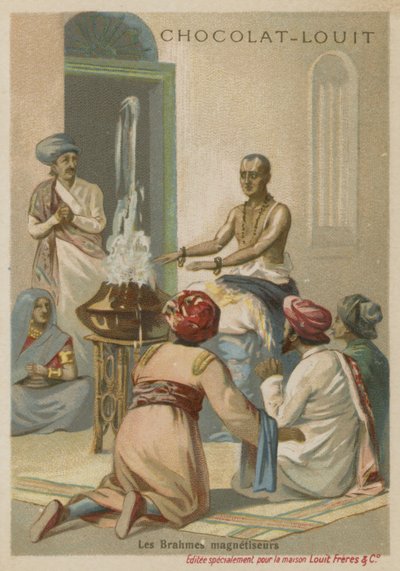Brahmin, der rejser vand ved magnetisme, Indien af European School
