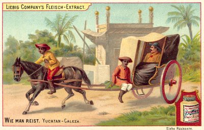 Caleza i Yucatan (chromolitho) af European School