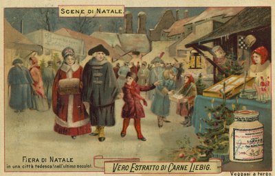 Julemesse i en tysk by af European School
