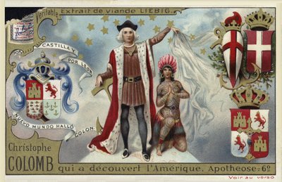 Christopher Columbus, discoverer of America  af European School