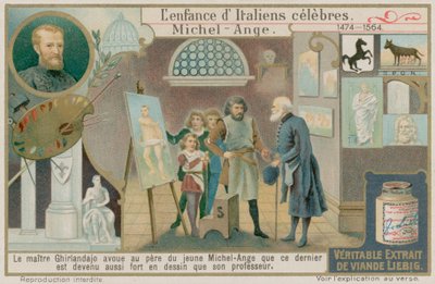 Domenico Ghirlandaio ser på Michaelangelos arbejde af European School